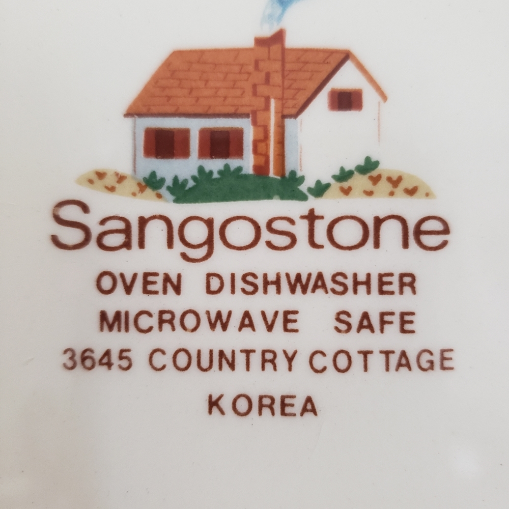SANGOSTONE COUNTRY COTTAGE PLATE - Picture 6 of 7